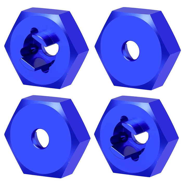 Wheel Hex Hub Adapters for Traxxas Latrax Teton 1/18 (Aluminium)
