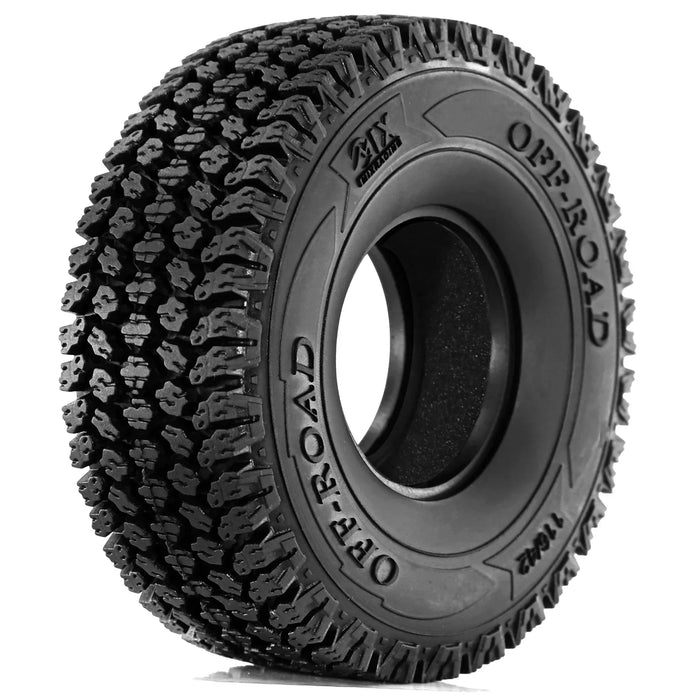 4PCS 1.9" 116x42mm 1/10 Crawler Tires (Rubber)