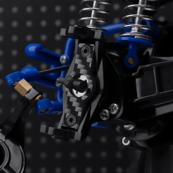 Plaque de montage de support de tube d'arbre pour Tamiya Clod Buster 1/10 (Koolstofvezel)