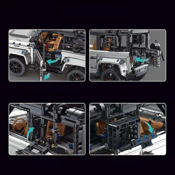 TGL T5034 Land Rover Defender Building Blocks Model 1/8 (2906 Pieces)