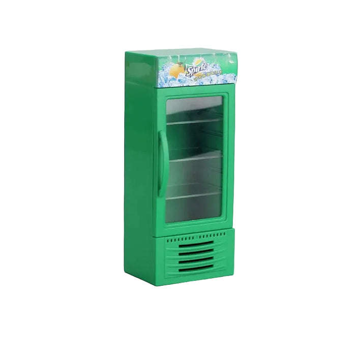 Mini Simulation Cola Refrigerator Model Decoration 1/10