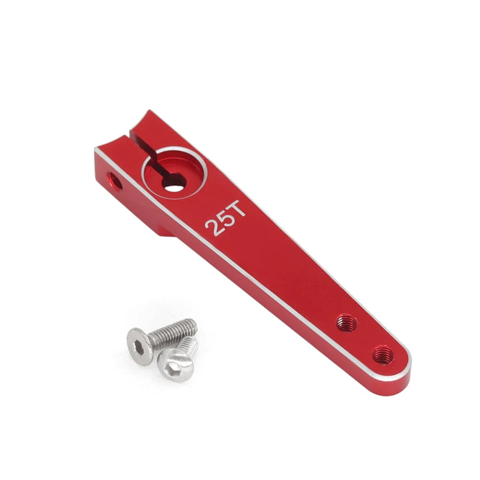 25T Steering Servo Arm Horn 1/1.25/1.5/ 1.75/ 2" (Alu)