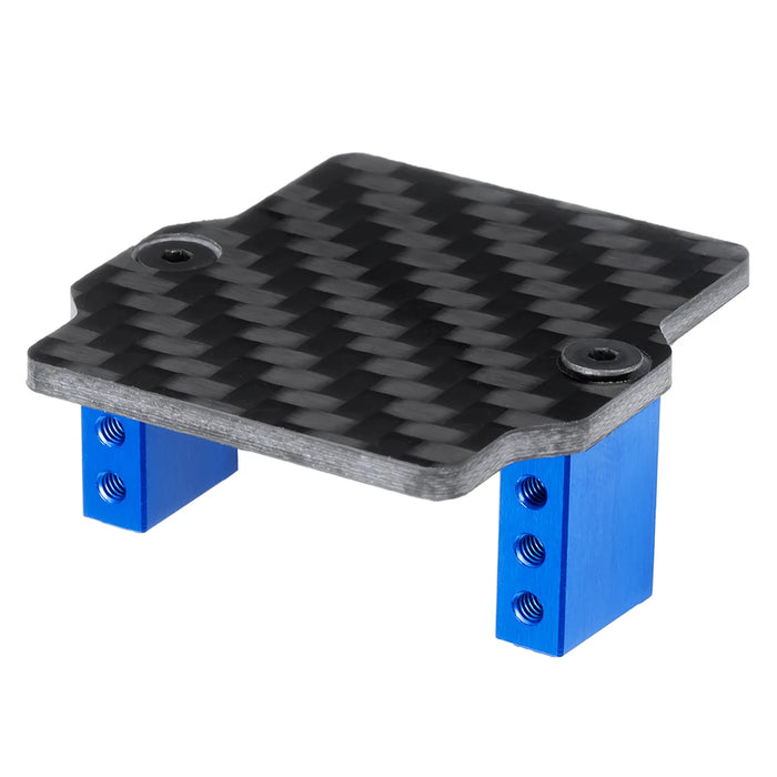 Servo Mount for Arrma Grom 1/18 1/14 (AL, Carbon Fiber)