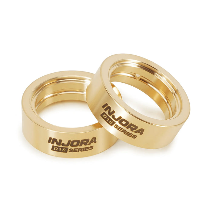 INJORA 2/4PCS D18 Wheels 10g Inner Clamp Rings (Messing)