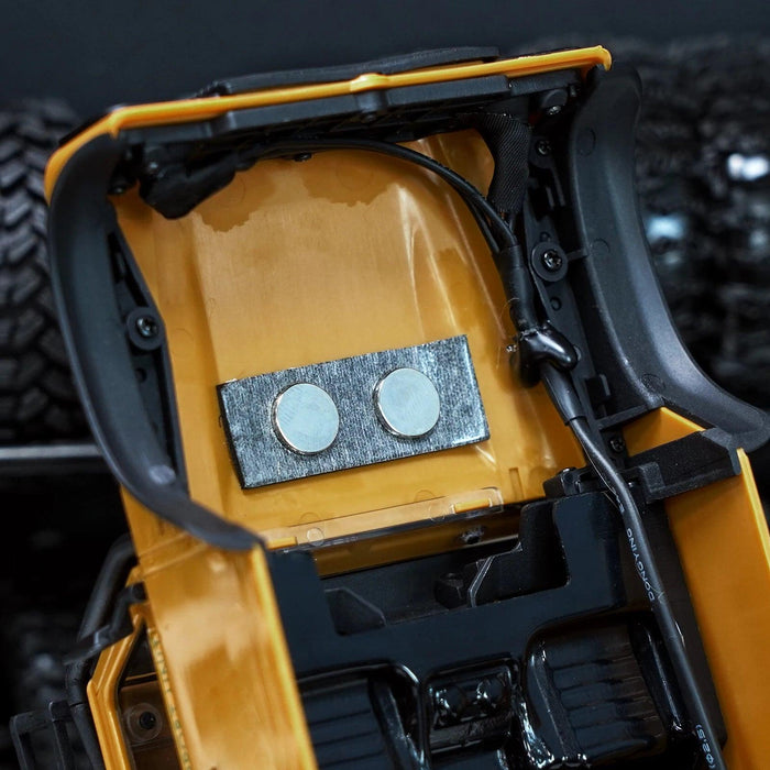 INJORA Magnetic Invisible Body Post for FMS FCX24M 1/24 (Aluminium)