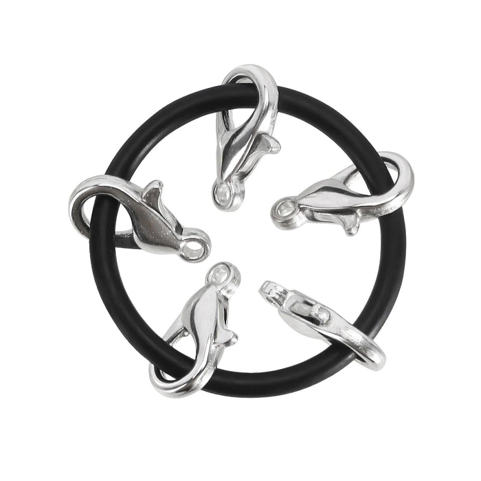 4PCS INJORA 1.0" 55-65mm 1/18 1/24 Crawler Tires Snow Chain