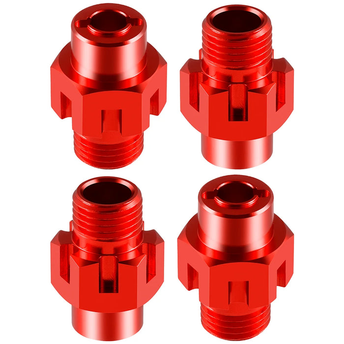 4PCS Hex Wheel Hub Adapters for Traxxas Jato VXL-2S 1/8 (Alu)