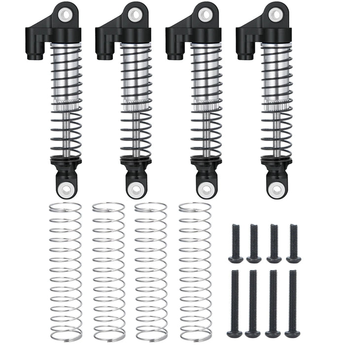 4PCS 51/56/61mm Amortisseur pour Traxxas TRX-4M Bronco Defender 1/18 (Alu)