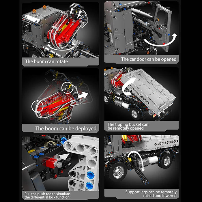 Mould King 19016 Camion Grue Blocs de Construction (3767 Stukken)