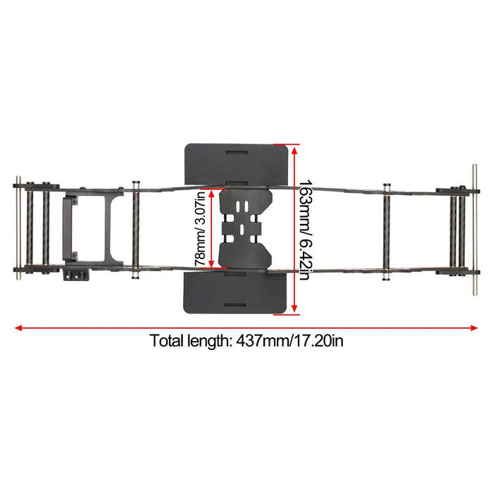 LCG Chassis Kit for Axial SCX10 & Capra 1/10