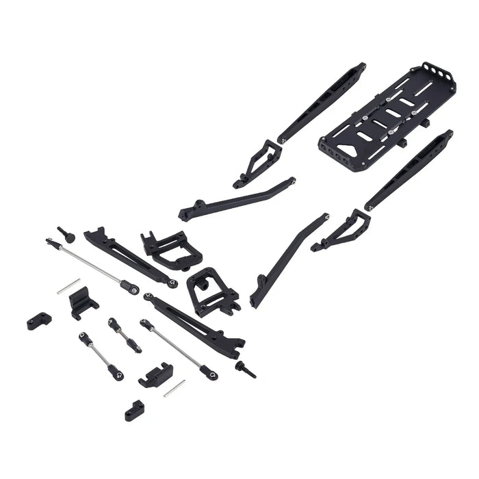 Twin I-Beam 2WD Suspension Conversion Kit for Axial SCX10 I II 1/10 (Alu)