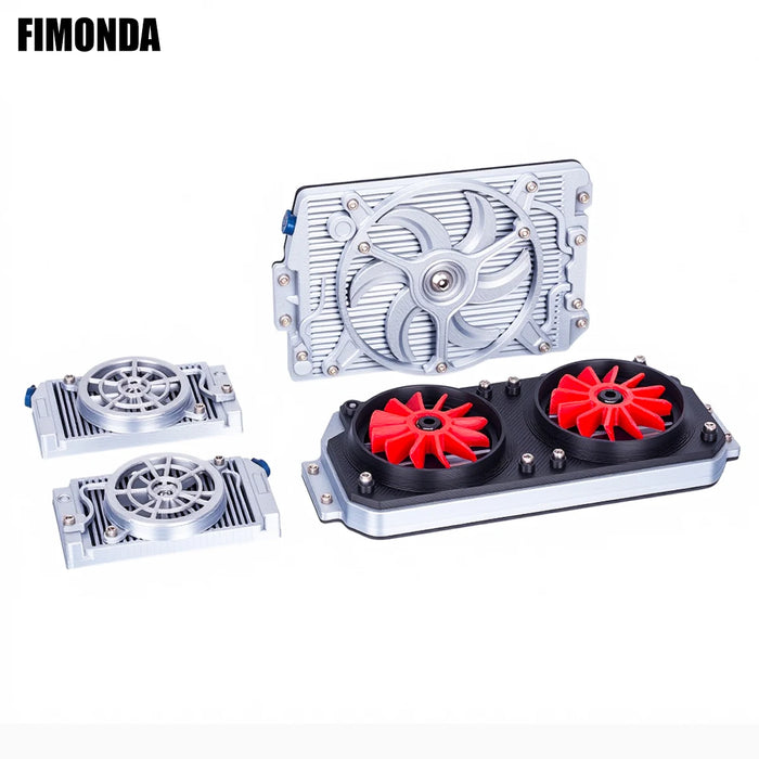 Simulation Heat Dissipation Fan Decor 1/8 1/10
