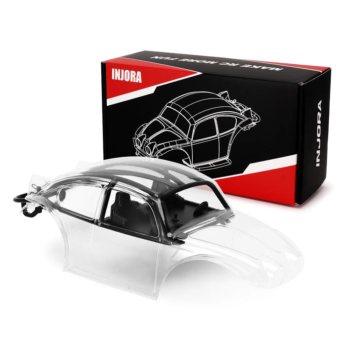 INJORA BUG18 Body w/ Interior & Chassis for Traxxas TRX4M 1/18