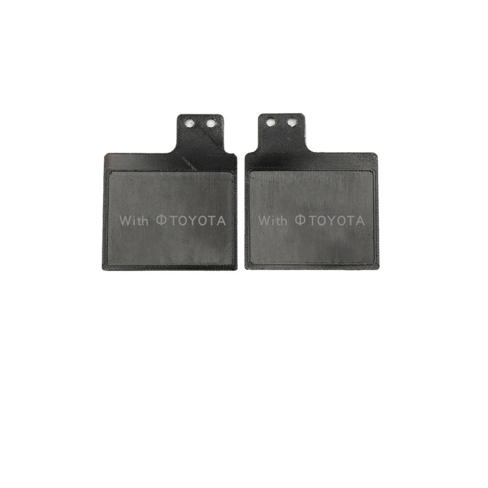 Bavettes RCDream pour FMS FCX10 LC80 1/10 (caoutchouc)