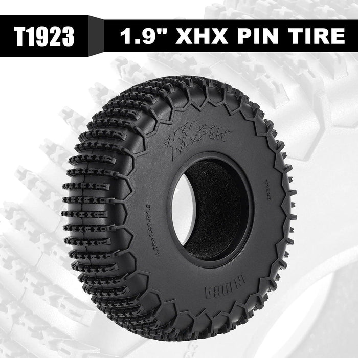 INJORA S5 122x36mm 1.9" XHX Pin Pneus pour Crawler 1/10