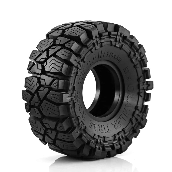4PCS 1.9" 115x50mm 1/10 Crawler Tires (Rubber)