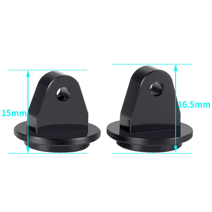 Spring Retainers for Tamiya Lunch Box 1/12 (Alu)