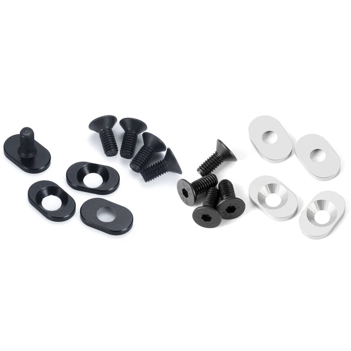 4PCS Renfort de siège moteur fixe 13-52T pour Traxxas Sledge 1/8 (Alu)