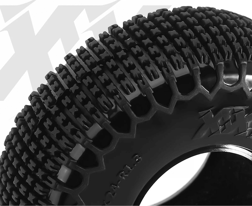 INJORA 1.3" 72x24mm XHX Pin 1/18 1/24 Crawler Tires