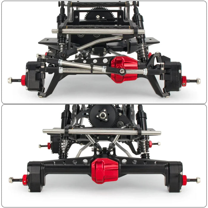LCG Chassis Kit for Axial SCX10, Capra 1/10
