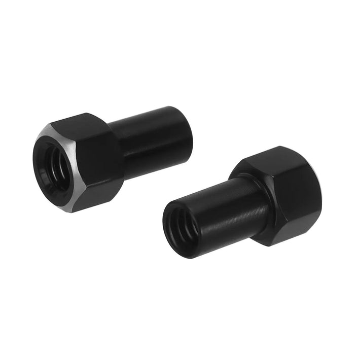 INJORA 9mm Thickness Wheel Hex with Nuts for Traxxas TRX4M 1/18 (RVS)