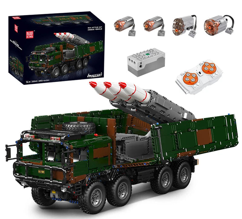 Mould King 20045 Missile Truck Vehicle Building Blocks (4854 Pieces)
