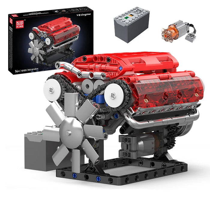 Mould King 10155 Moteur V8 Blocs de Construction (552 Stukken)