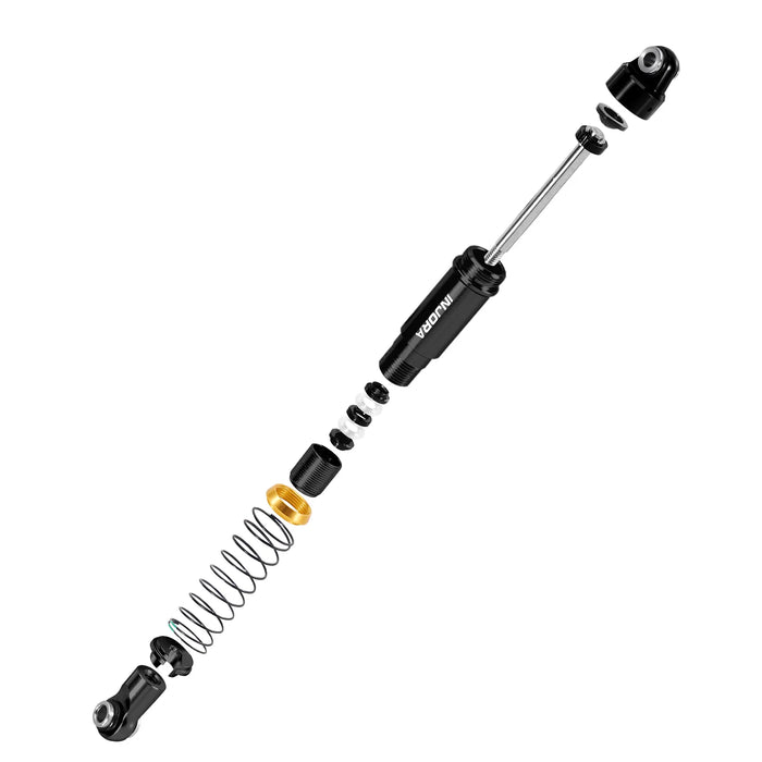 INJORA 4PCS LS 59mm Oil Shocks for Redcat Ascent-18, HPI Venture18 1/18 (Alu)