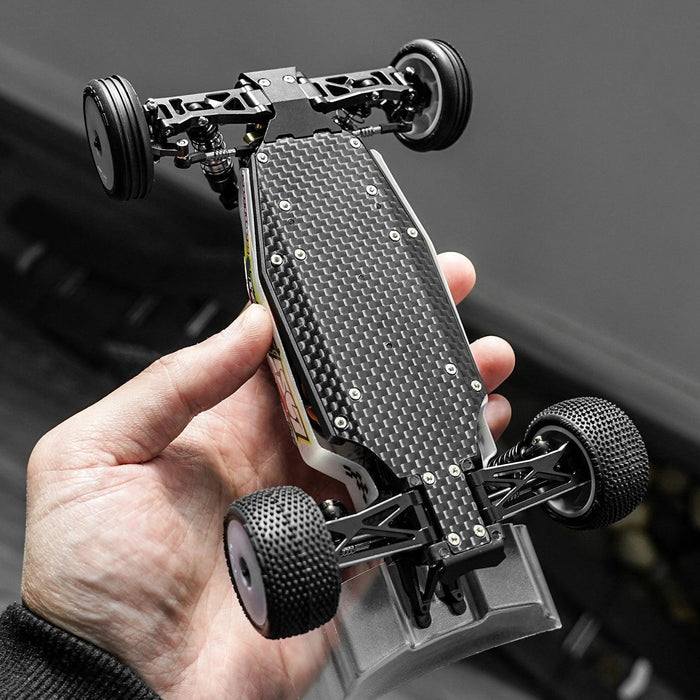 INJORA 8g Chassis for Losi Micro-B 1/24 (Carbon Fiber)