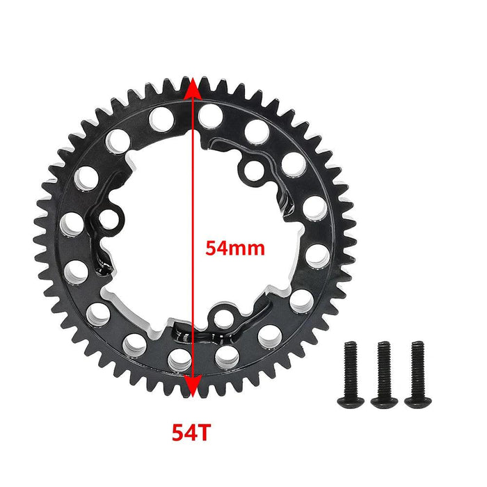 46T/50T/51T/52T/54T pignon droit M1 pour Traxxas X-Maxx 1/5 E-REVO 2.0 1/8 (Acier)