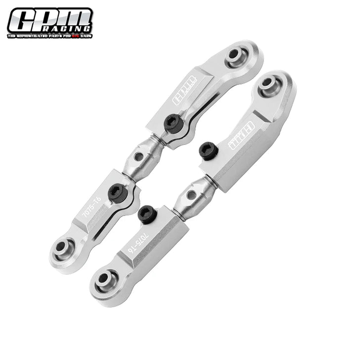 GPM Rear Upper Adjustable Links for Arrma Mojave 4S 1/8 (Staal, Alu)