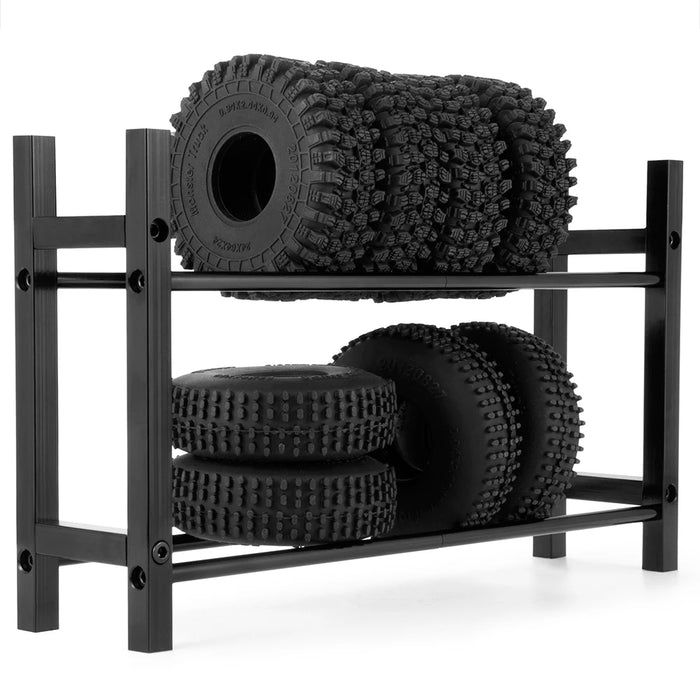 Reifenhalter für Räder 1/18 1/24 (Alu)