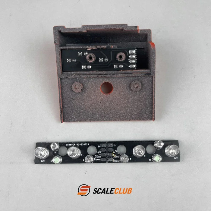 Scaleclub LED-Platinenschaltung 2–3 V für Traktor-LKW 1/14