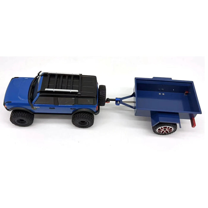 Trailer & Hook for Axial SCX30 1/30 (Metaal)