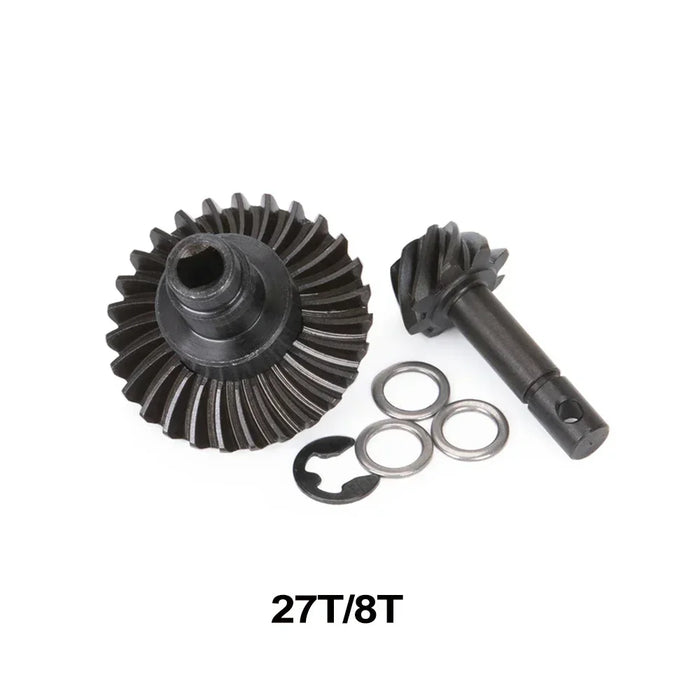 Front Rear Axle w/Optional Bevel Gear SOA Mount for Axial SCX10 II 1/10 (Alu)