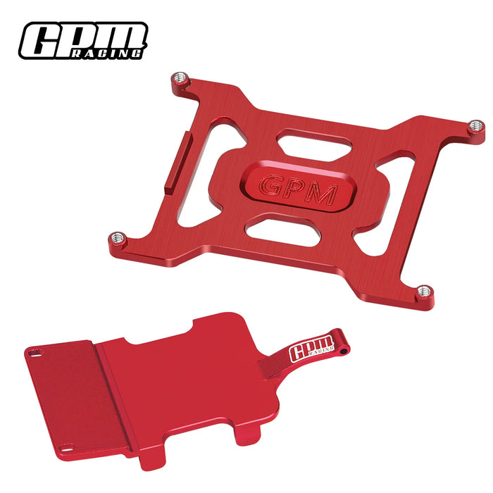 GPM Battery Holder & ESC & Receiver Mounting Plate for LOSI Micro-B 1/24 (AL)