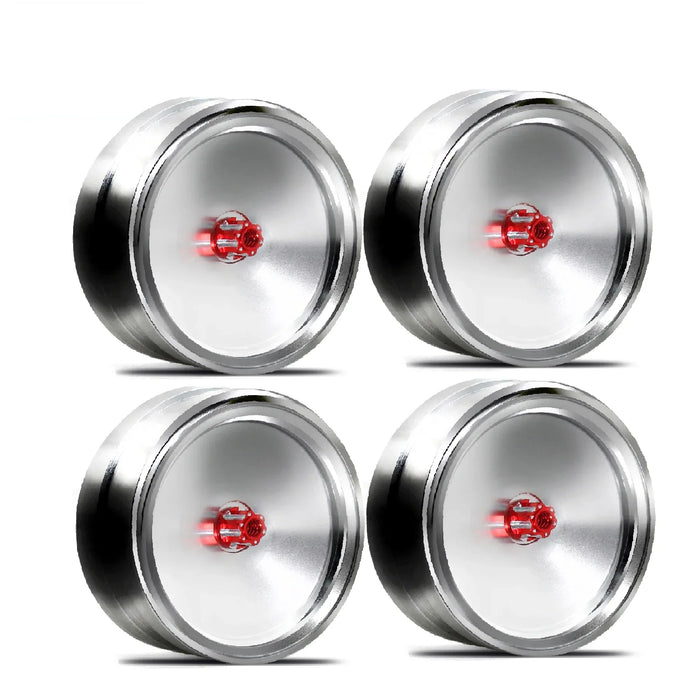 4PCS 1.9" 56x26mm 1/10 Crawler Beadlock Wheels (Metal)