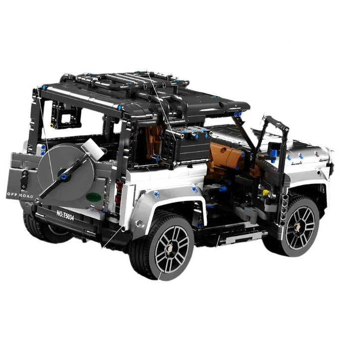 TGL T5034 Land Rover Defender Bausteine ​​Modell 1/8 (2906 Teile)