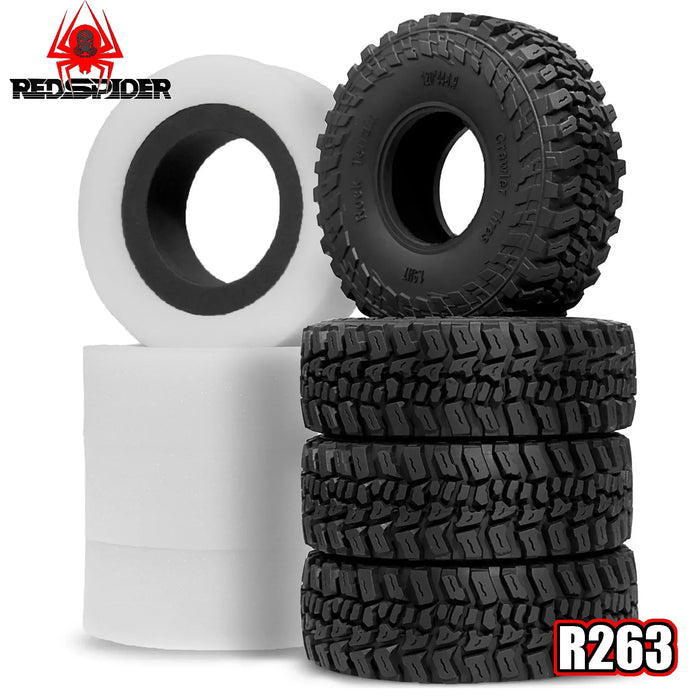 4PCS 1.9" 120x44mm Inserts en mousse 1/10 (Schuim)