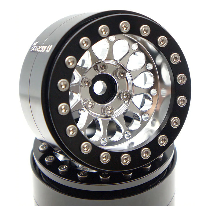TxxRcss 4PCS 1.9" 55x31 mm Beadlock Wheels Rims 1/10