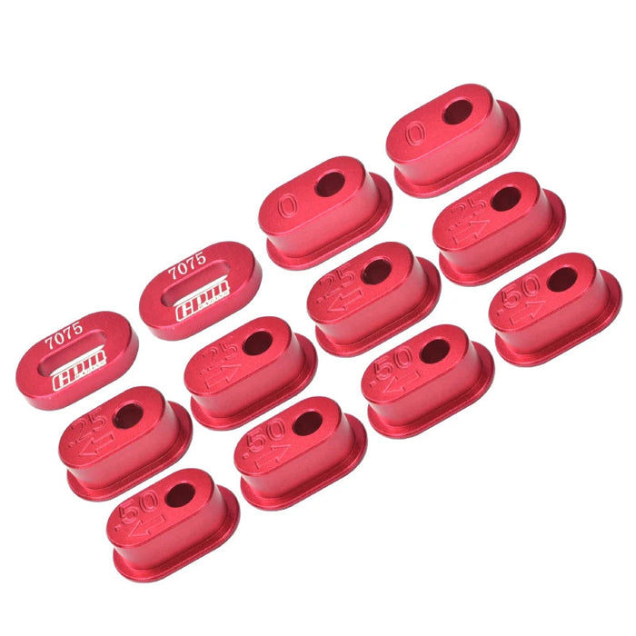 GPM Chain Tension Adjuster Set for LOSI Promoto MX SM 1/4 (Alu)