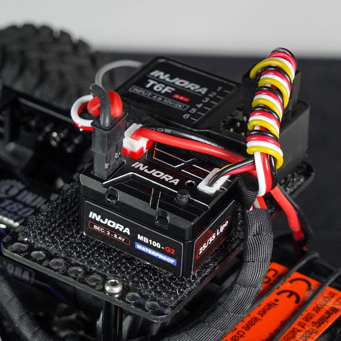 INJORA MB100 G2 Waterproof Brushed ESC 40A 1/24 1/18