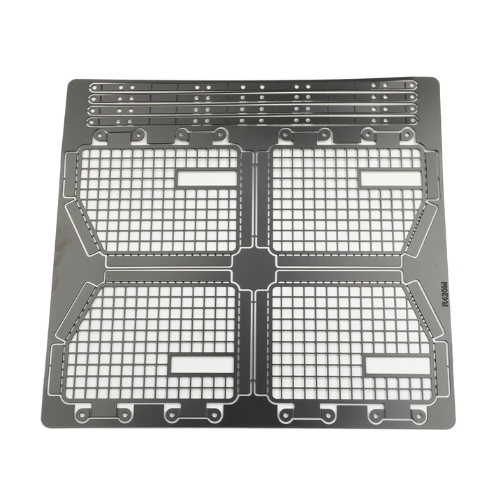 RCDream Side Window Foldable Mesh for FMS FCX10 Camel Defender 1/10