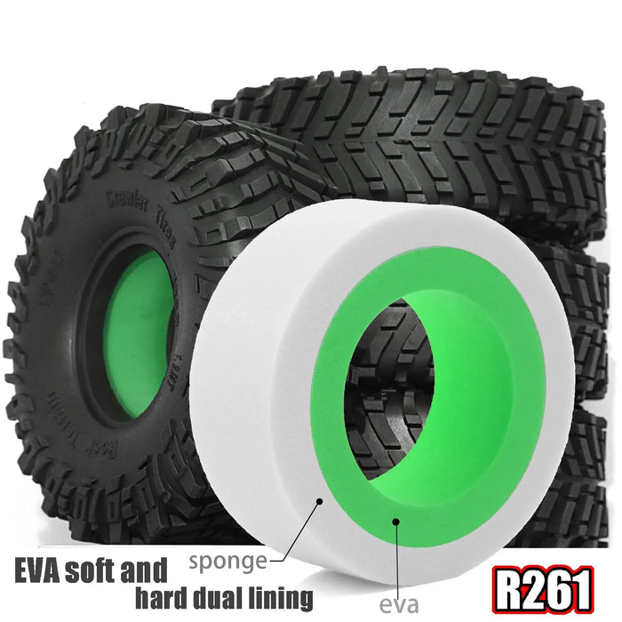 4PCS 1.9" 120x44mm Inserts en mousse 1/10 (Schuim)