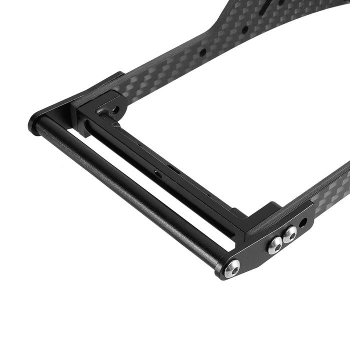 LCG Carbon Fiber Chassis Kit with Center Transmission 1/10 Crawlers (INC-10C)