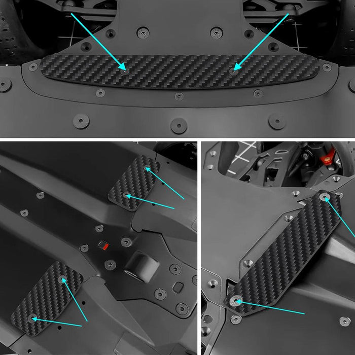 Chassis Guard Plate for Arrma Infraction Felongy 6S 1/7 (Carbon Fiber)