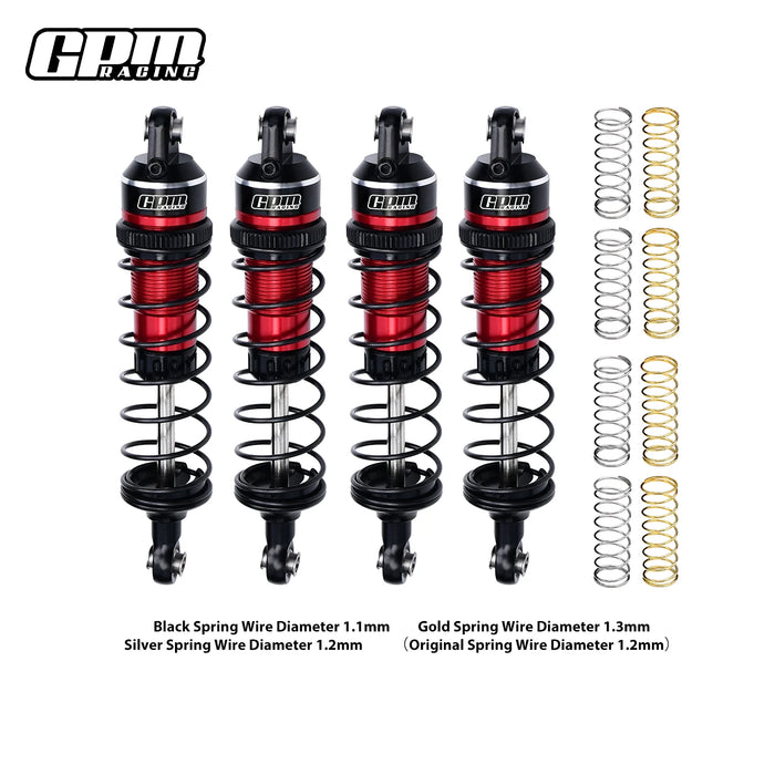 Amortisseur avant/arrière GPM 87mm pour TRAXXAS MINI MAXX 1/10 (AL)