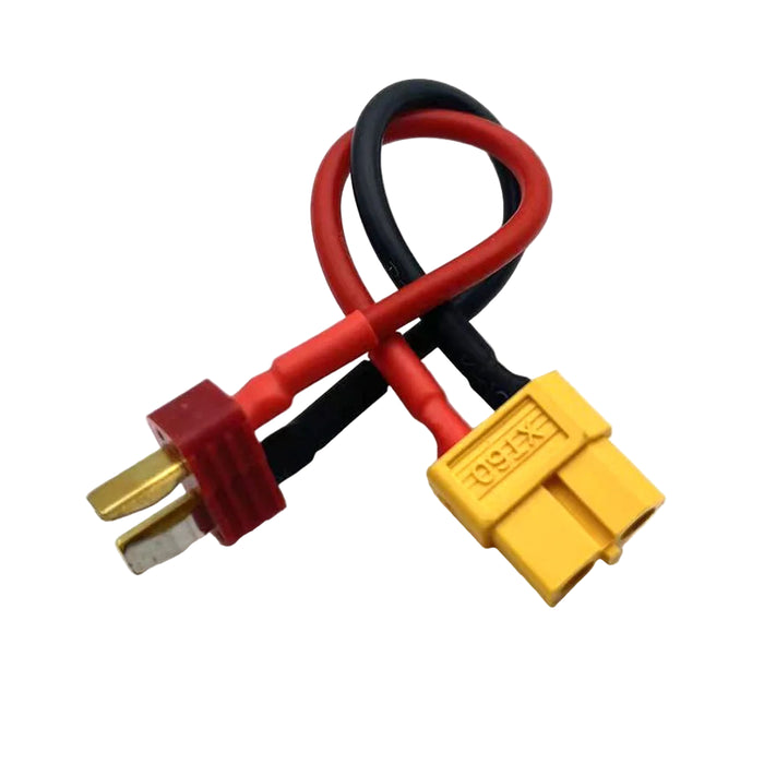 1PC 10cm Adaptateur de connecteur de batterie Lipo Dean (M) vers XT60 (F)