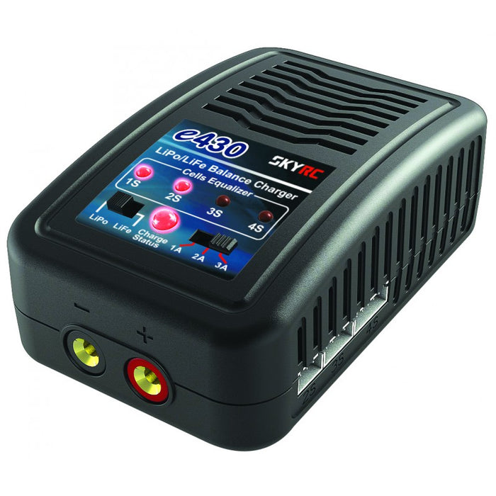 SkyRC e430 AC Charger (LiPo & LiFe 2-4S up to 3A- 30w)
