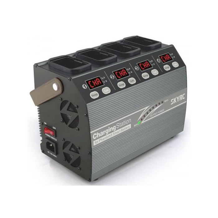 SkyRC 4P3 Charging Station AC for Phantom 3/4 Smart Battery (4x100w)